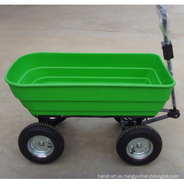Garden Utility Cart Steel Carro de descarga de jardín